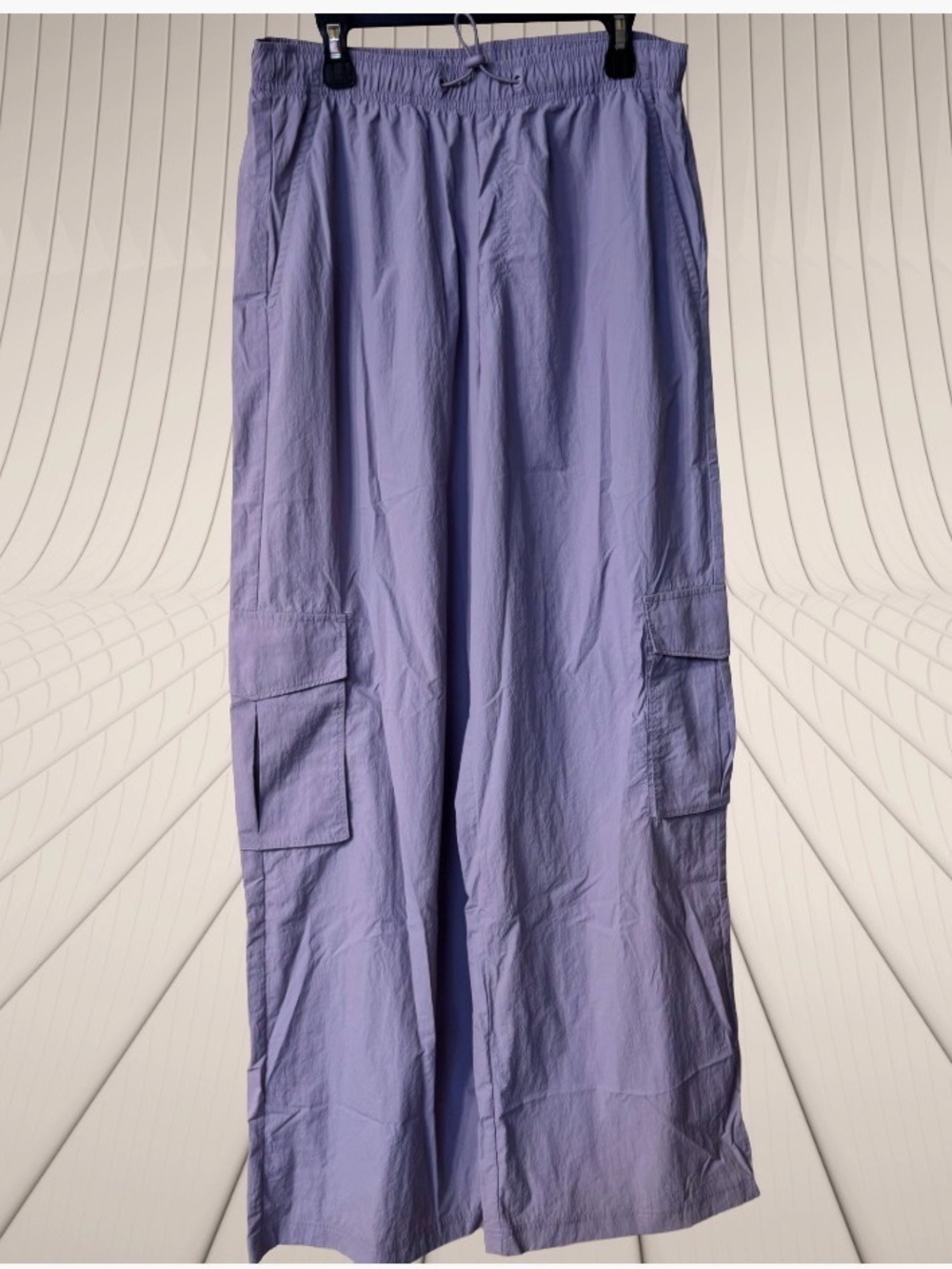 Ladies Gilly Hicks Lavender wide leg cargo